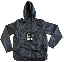 Sci-Fi Darth Vader Star Wars A New Hope Full Zip Windbreaker  Hood Mens Medium