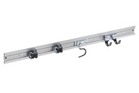Meister Set GeräTeleiste Werkzeugleiste 80Cm Aluminium 2 StüCk