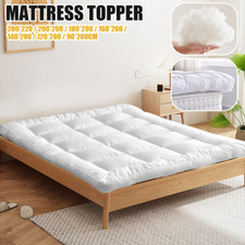 10cm Matratzenauflage Matratzentopper Ultraweich Gefüllte Matratze Atmungsaktive