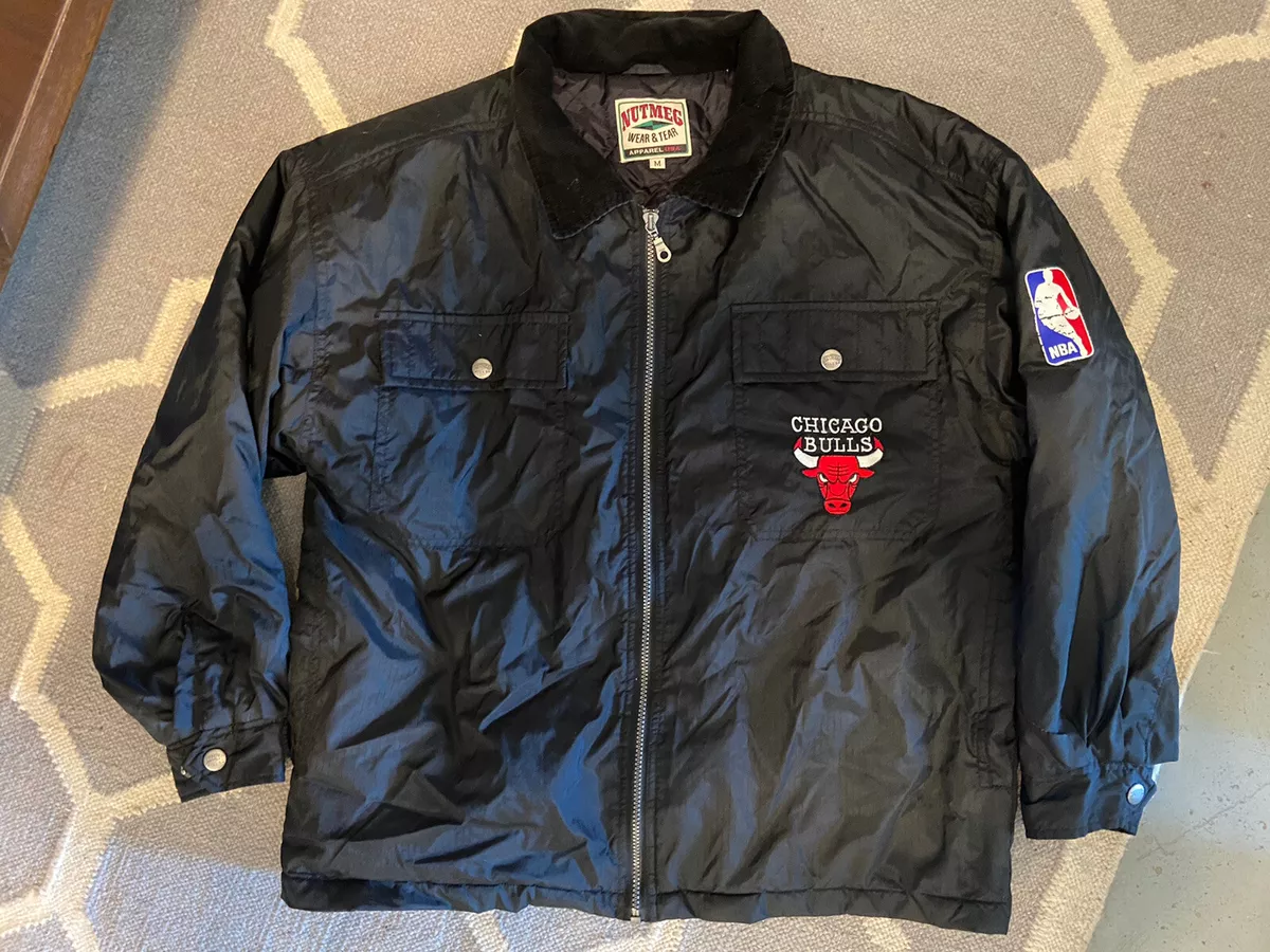 1990's CHICAGO BULLS STARTER WINDBREAKER JACKET M - Classic