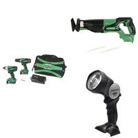 Hitachi 18v Lithium Ion Driver Drill And Impact Driver Combo Kit With 18v Cor... on sale Hitachi 18v Lithium Ion Driver Drill And Impact Driver Combo Kit With 18v Cor... on sale