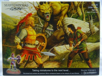 DSM 1004 Set#4 Masterwoks Elmore  (Dark Sword Miniatures, AD&D, D&D) Z001002001