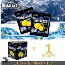 Himalaya Salt Sport Mint Candy Lemon Flavour Throat Soothing 15g x12 pack 1box