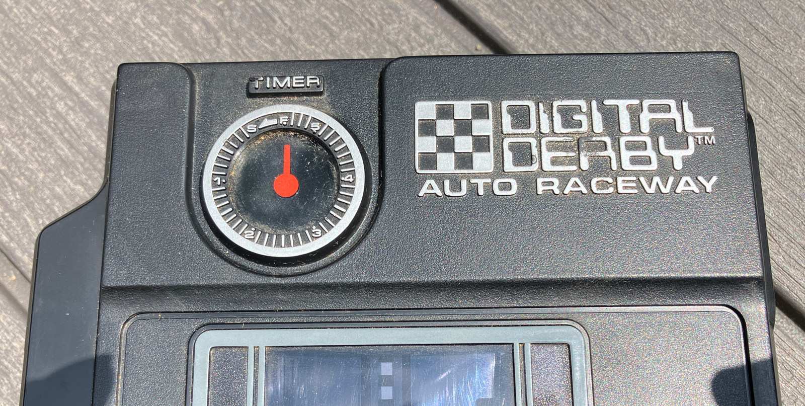 Vintage 1978 Tomy Digital Derby Auto Raceway Handheld Game PARTS/REPAIR