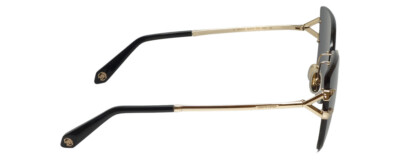 Roberto Cavalli SRC043-0300 Cateye Rimless Sunglasses in  display picture 1
