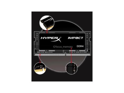 Kingston HyperX 32GB (2x 16GB) DDR4-2400 PC4-19200 Sodimm 260-Pin Laptop Memory - Picture 4 of 7