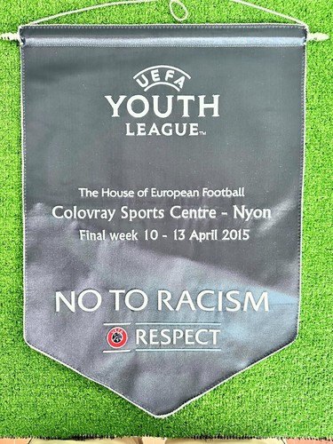 Fanion ROMA ATALANTA Match Worn - Occasion, Collection Football