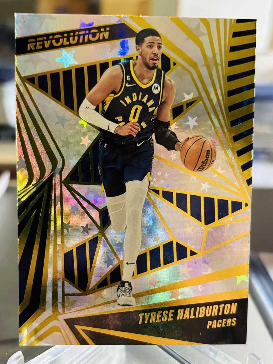 u*y様 Indiana Pacers Haliburton AUGmaeJer Tyrese Halliburton 2023-24 Revolution Astro Indiana Pacers