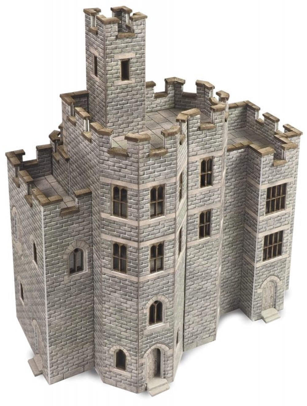 Metcalfe PN194 N Gauge Castle Hall Card Kit