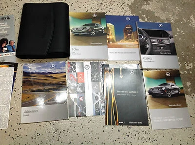 2010 Mercedes Benz E Class Coupe Modelos Dueños Operador Manual Juego Kit OEM - Imagen 1 de 3