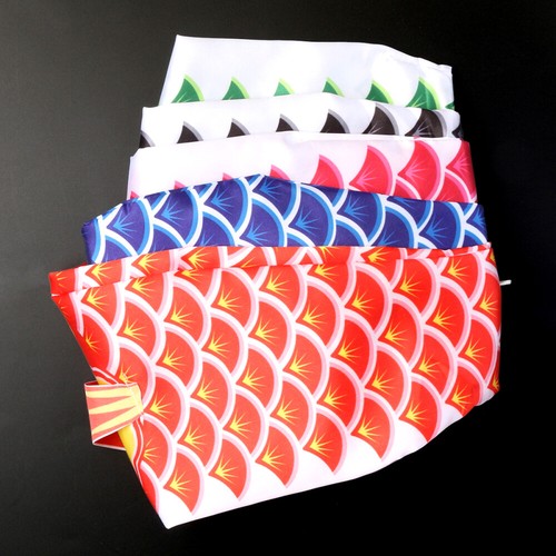 5PCS Japanese Carp Windsock Streamer Fish Flag Koinobori Outdoor Decor-CI - Afbeelding 2 van 8