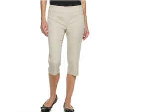 pull on stretch capris