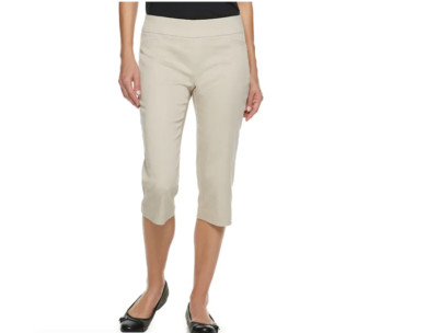 croft and barrow capri pants