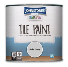 Johnstone's Revive Tile Paint 750ml Ideal for Kitchen and Bathrooms All Colours