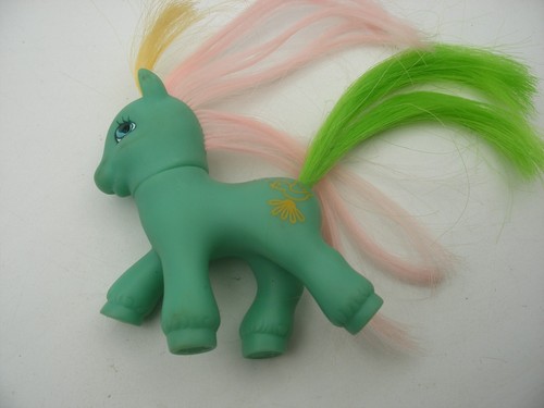 FIGURINE MY LITTLE Pony Mon Petit Poney G2 1997 Buttercup New Hair