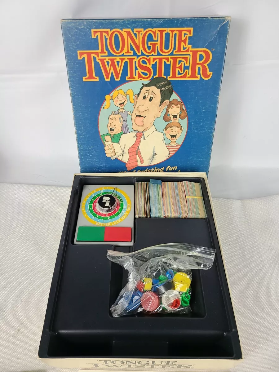 Tongue Twist'd Tongue Twister Board Game Games Hub Complete