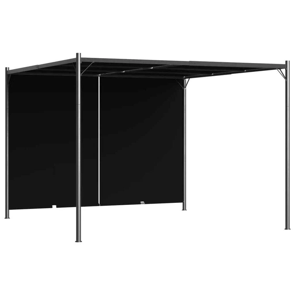 Pavillon Pergola Gartenzelt Terrassendach mit Dach Sonnenschutz - Bild 2 von 4