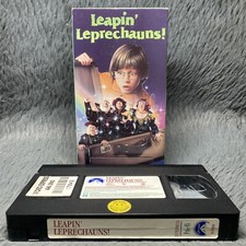 Leapin Leprechauns VHS 1995 Movie Paramount Sci-Fi Family Fantasy Movie Film