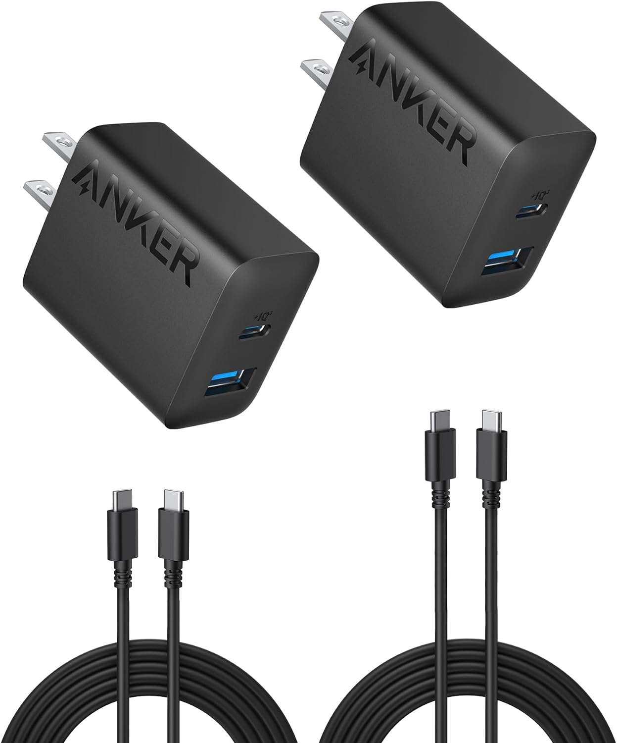 20W Fast USB C Charger Block 2-Pack for iPhone 16 & 16 Pro-image