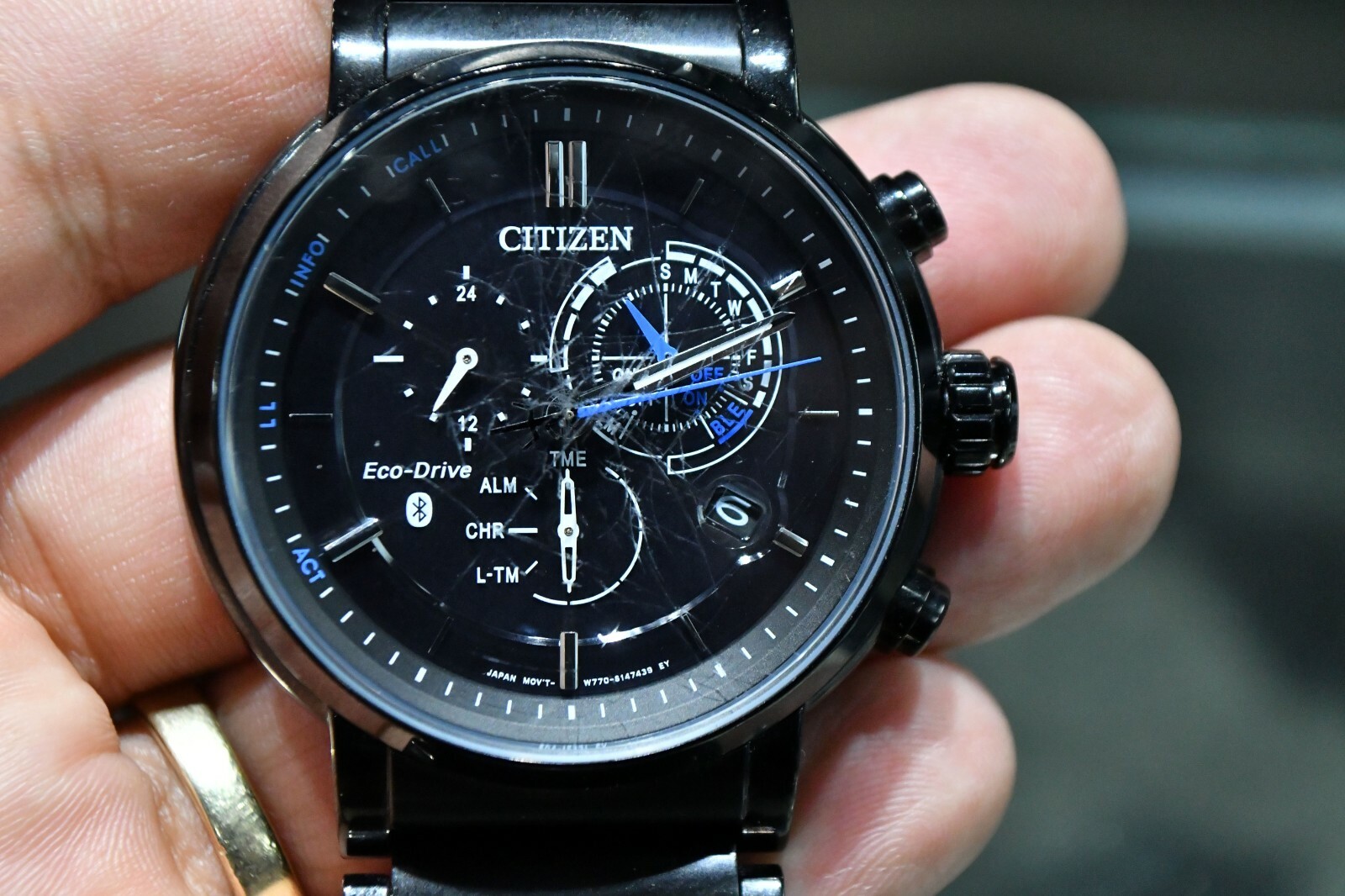 Citizen Eco Drive Bluetooth W770mv Men S Watch From Japan B0423 For Sale Online Ebay