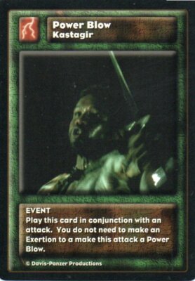 Highlander CCG - The Gathering - Power Blow Kastagir