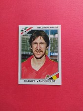 PANINI MEXICO 86 WC 1986 VANDERELST 132 BELGIQUE STICKER NUOVA OTTIMA ESAURITA