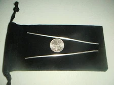 .9999 Silver Electrodes For Colloidal Silver Generator 4"-12" Rods 16 gauge pure