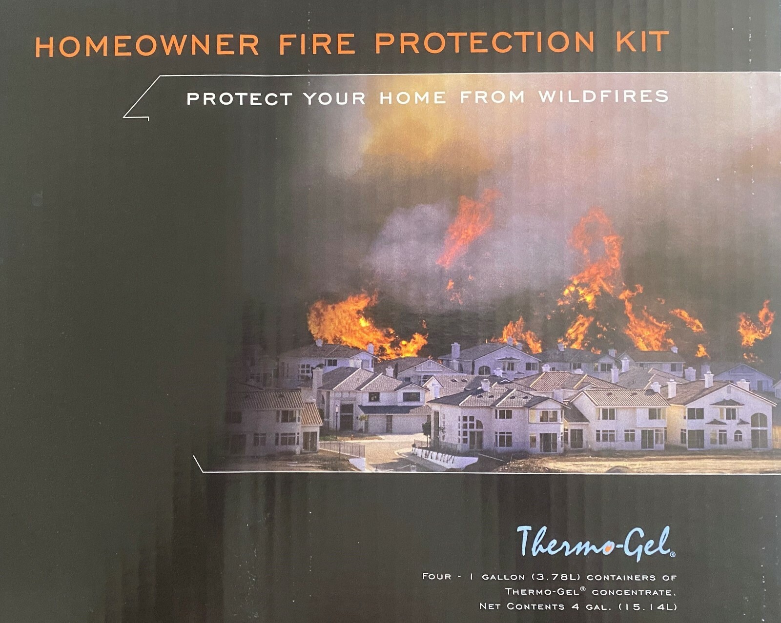 Thermo Gel Homeowners Fire Protection Kit - Protect your home from Wildfires!