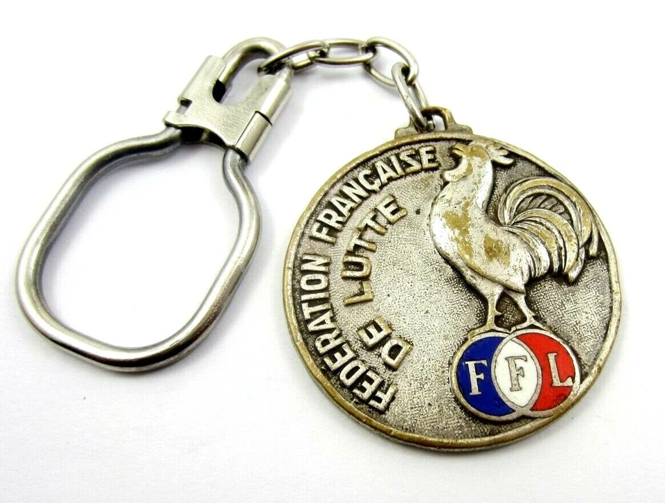 French Wrestling Federation Vintage KeyChain - Image 2 of 4
