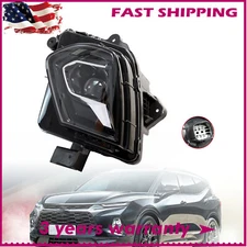 Black Headlight Driver Left Side For 2023-2024 Chevy Blazer [Full LED] Projector