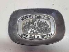taiwan.ck give us this day our daily bread Pewter Bread Tray / sn3013 r4 d14