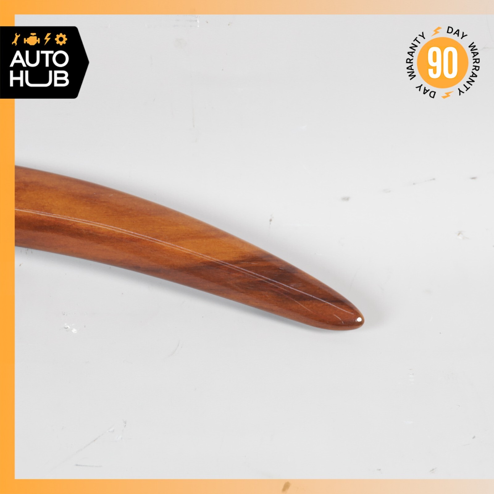 08-19 Maserati GranTurismo M145 Front Left Driver Side Door Panel Trim Wood OEM