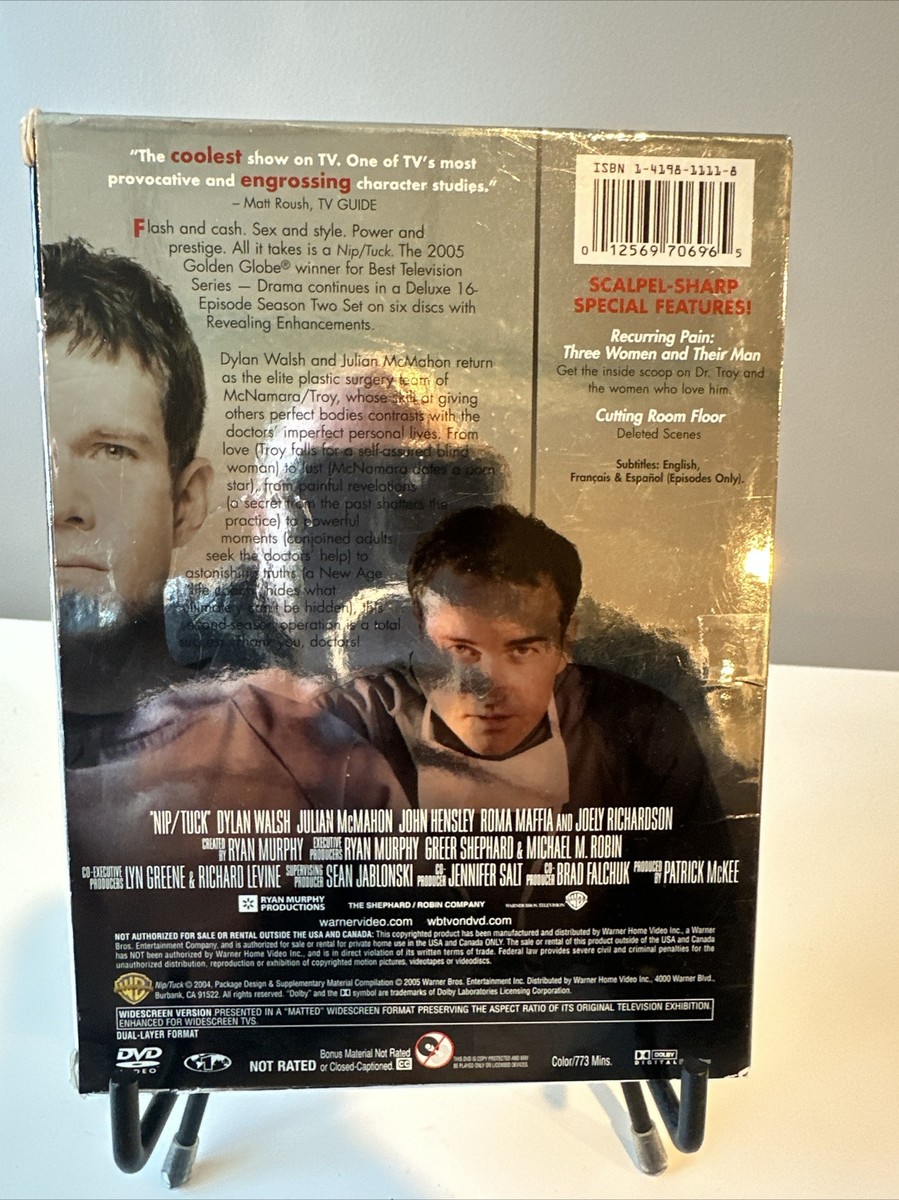 Nip/Tuck: Season 2 - DVD By Dylan Walsh,Julian McMahon - VERY GOOD