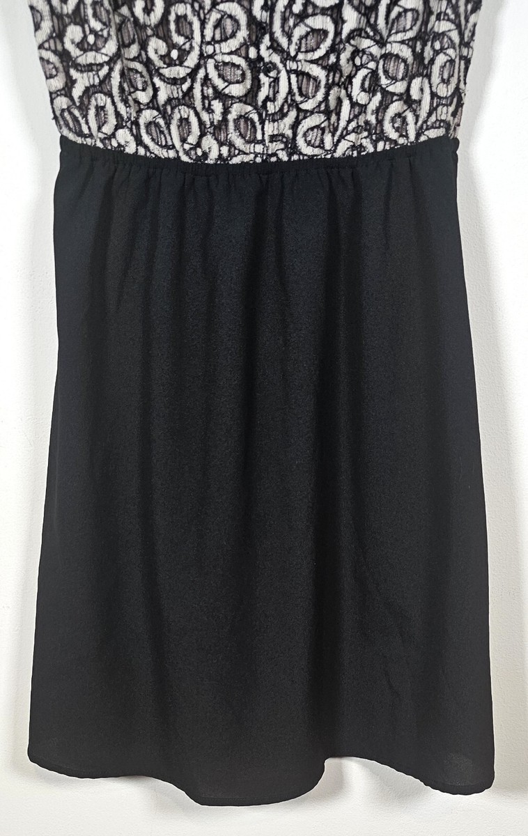 blu pepper black lace dress Arabella Classic Mini Dress- Navy