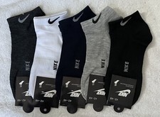 5 Pairs Men Nwt Nike Ankle Socks