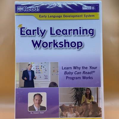 Early Learning Workshop Your Baby Can Read DVD 2010 **SEALED** **Buy 2 Get 1**