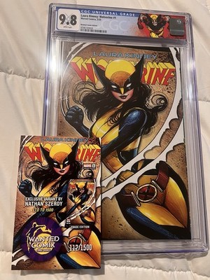 Laura Kinney: Wolverine #1 Nathan Szerdy Trade Variant CGC 9.8 w/Custom Label