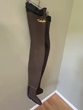 SMALL Cabela's Classic Series II Brown Neoprene Felt Sole Boot Foot Waders