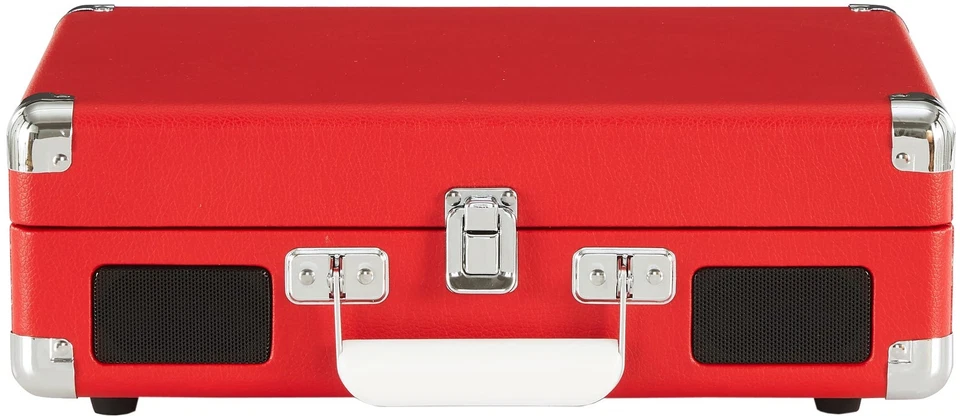 CR8005DP-RE1 Cruiser Plus Vintage 3-Speed Bluetooth in/Out Suitcase Vinyl Rec... - Image 4 of 4