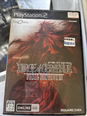Dirge of Cerberus Final Fantasy VII PS2 Playstation 2 Japan Import US SELLER