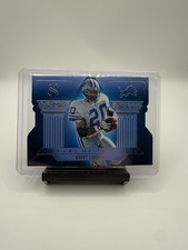 2025 Panini Silhouette - Pillars of The Game Barry Sanders Die Cut Detroit Lions