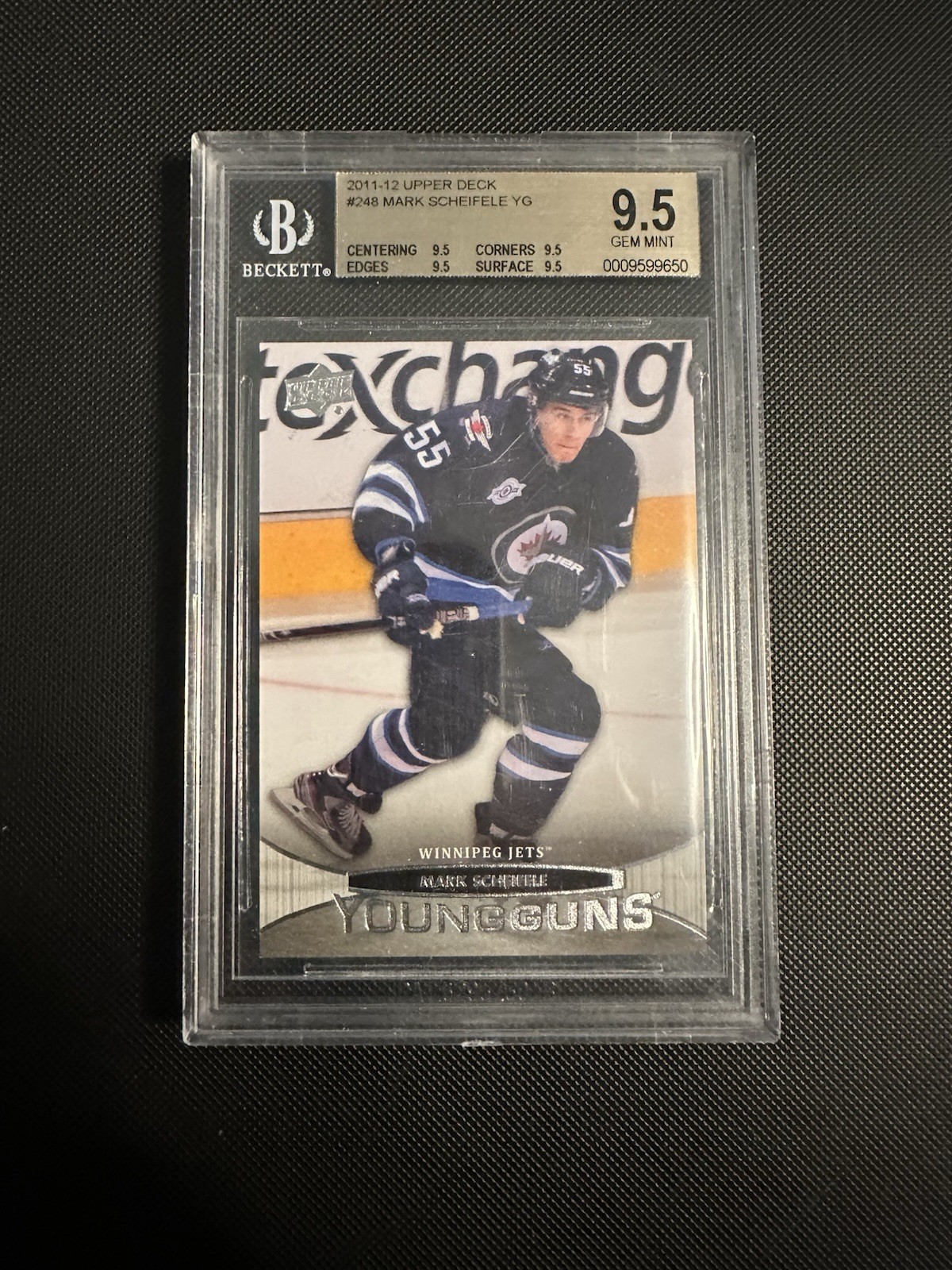 2011-12 Upper Deck - Mark Scheifele #248 Young Guns BGS 9.5