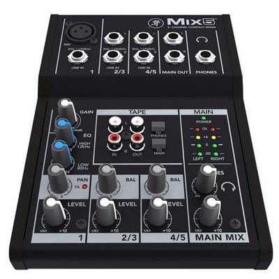 #ad #ad Mackie Mix5 5 Channel Line Home Studio Compact DJ Mixer $79.99