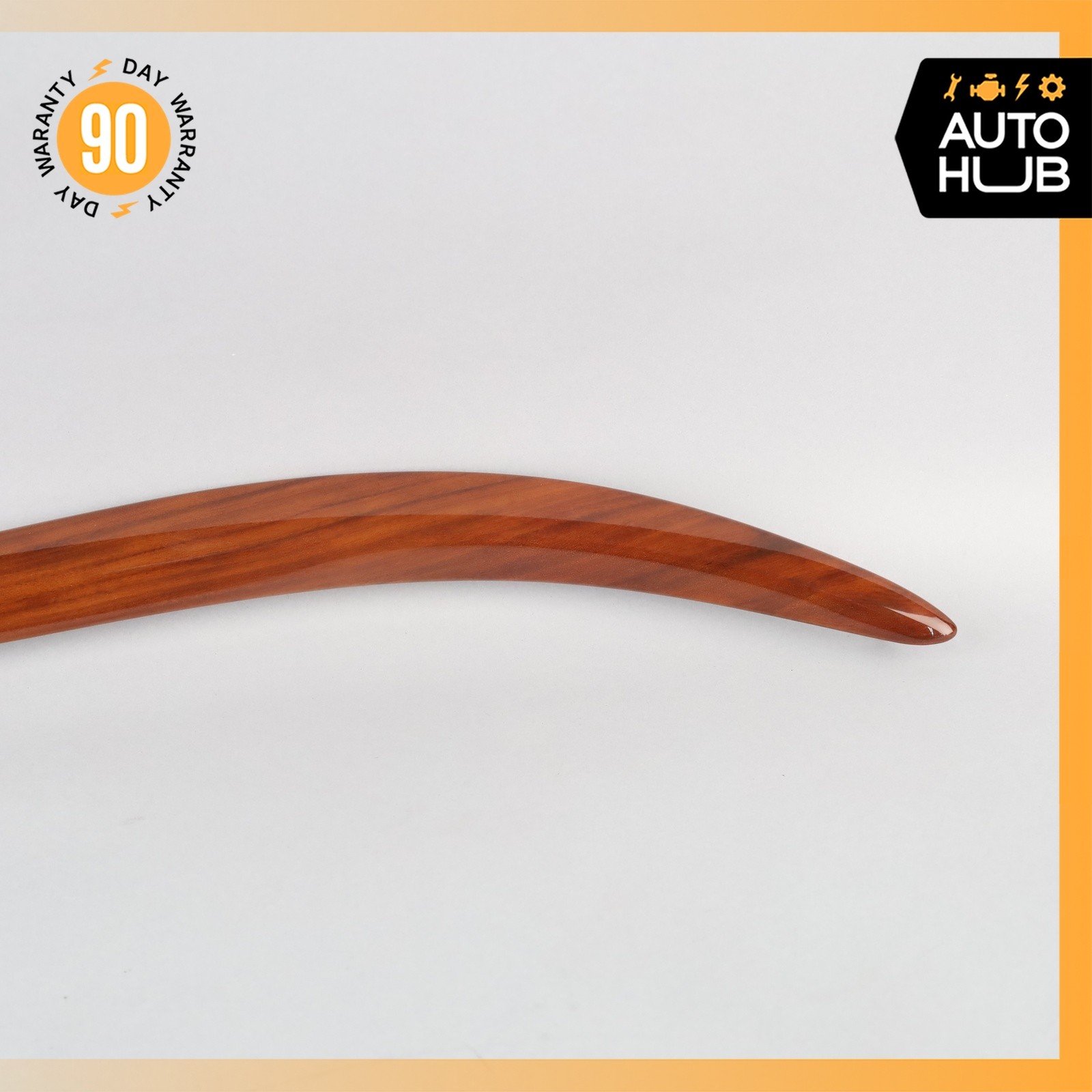 08-19 Maserati GranTurismo M145 Rear Left Driver Side Door Panel Trim Wood OEM