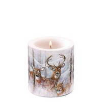 Kerze, Lampionkerze Wilderness Stag / Hirsch 9Cm Ambiente | Weihnachten