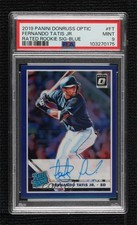 2019 Panini Donruss Optic Blue Prizm 7/35 Fernando Tatis Jr PSA 9 MINT Auto 1q7
