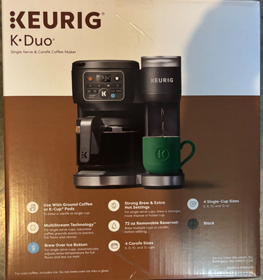 Keurig K-Duo Gen 2 Hot & Iced Single Serve & Carafe Coffee Maker