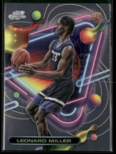 Leonard Miller 2023-24 Topps Chrome Cosmic #180 Rookie Minnesota Timberwolves