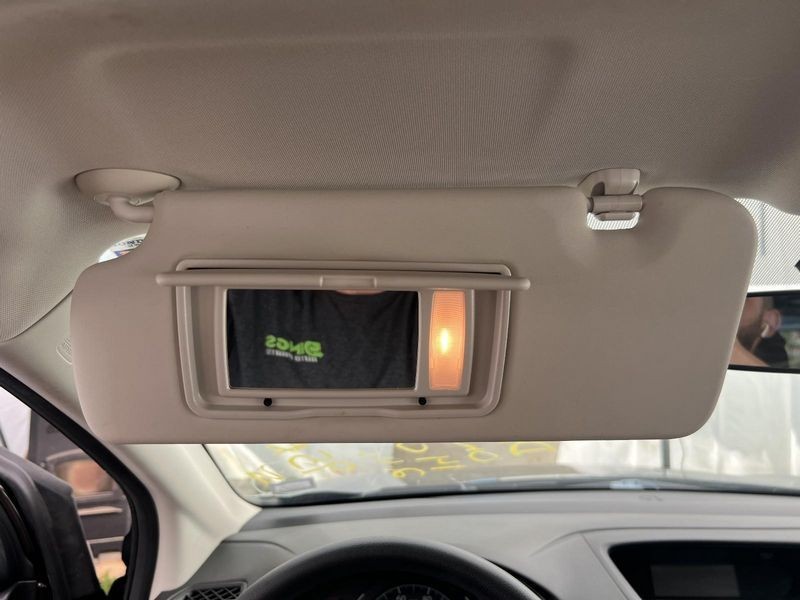 2012-2014 Honda CRV Driver Left Side Sun Visor Sunvisor Illuminated Gray OEM
