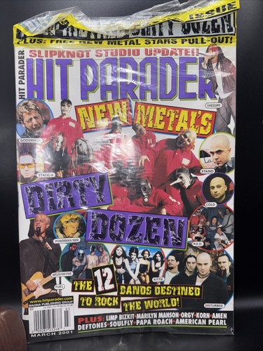 Slipknot Studio Update Dirty Dozen March 2001